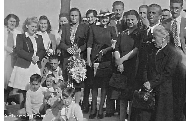 1942 - Matrimonio di Amelio e Dina, genitori di Ivano Saletti
