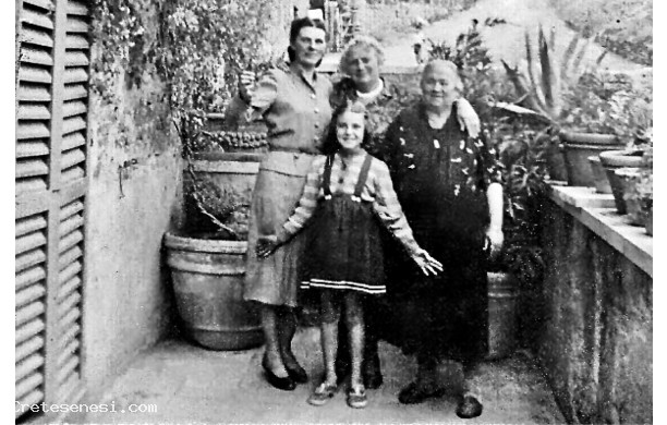 1952 - Le donne del Mugnai con un'ospite