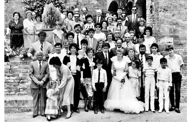 1985, Sabato 15 Giugno - Matrimonio di Roberta con Giancarlo
