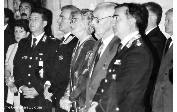 1997, Domenica 21 Settembre - Personaggi presenti all'inaugurazione del monumento