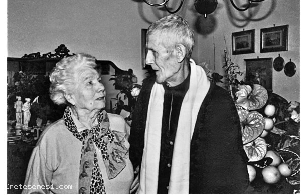 2002 - Delfina e Amedeo festeggiano 70 anni di matrimonio