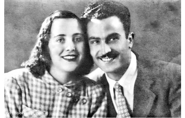 1942 - Foto a suggello del fidanzamento ufficiale