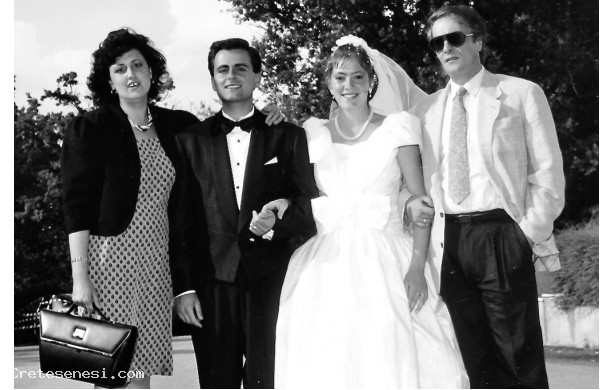 1989, Sabato 26 Agosto - Luciano e Debora con i Turillazzi