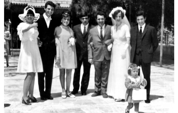 1968, Sabato 8 Giugno - Elsa e Silvano con gli amici