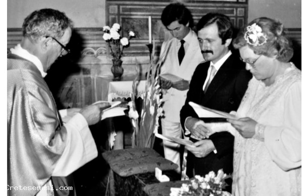 1983, 11 Giugno - Valerio si sposa ad Ambra