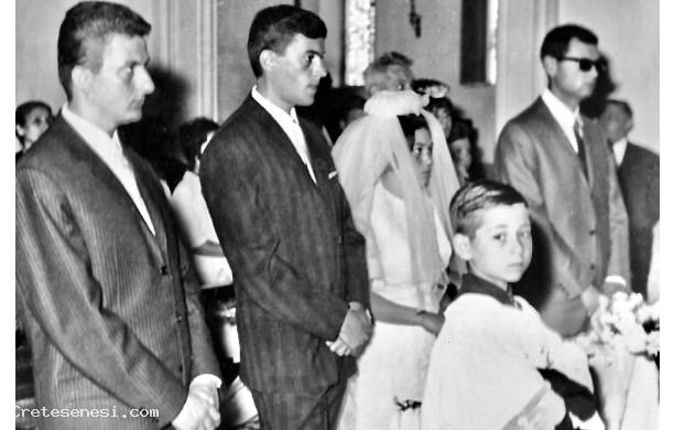 1966, Sabato 9 Luglio - Gli sposi con i testimoni